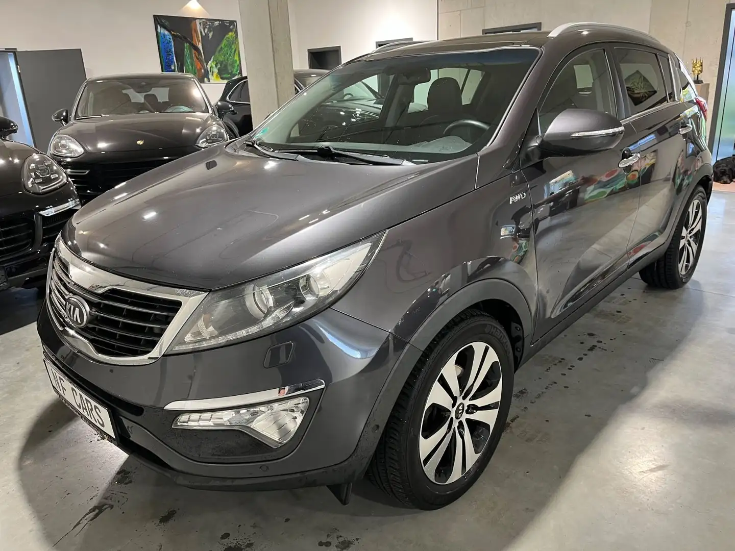 Kia Sportage Spirit 4WD/AWD,Autom,2.0CRDI,TOP Gris - 2