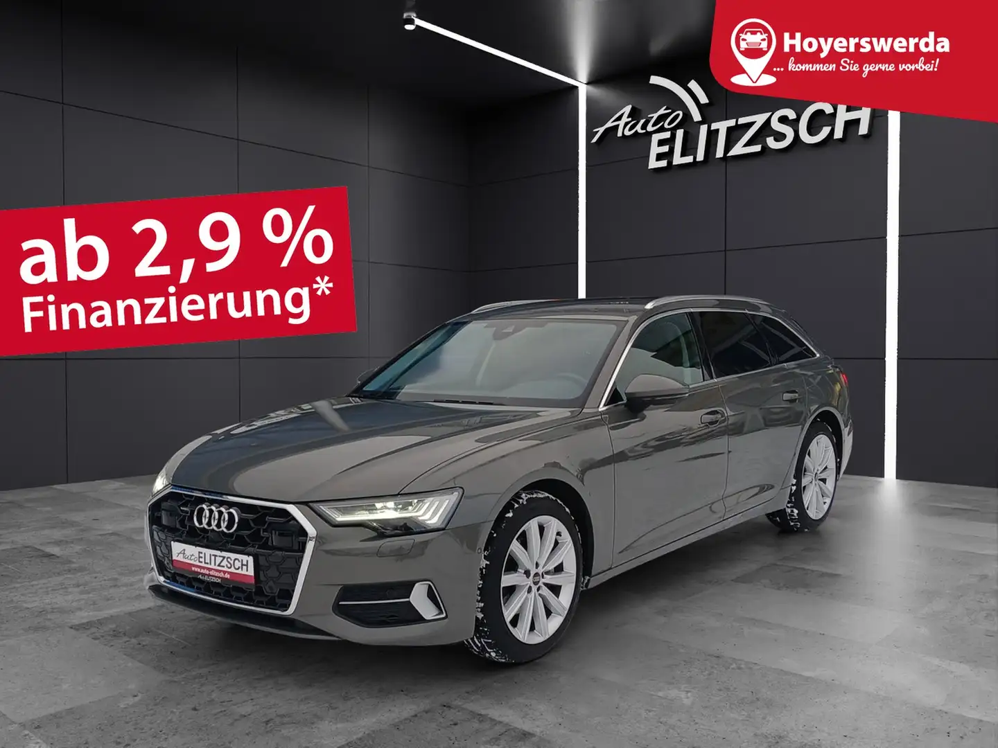 Audi A6 Avant 40 TDI advanced quattro Matrix AHK Navi L... Grau - 1