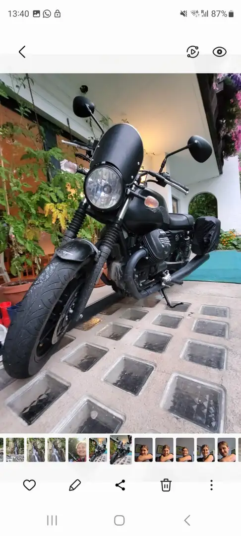 Moto Guzzi V 7 Stone Negru - 2