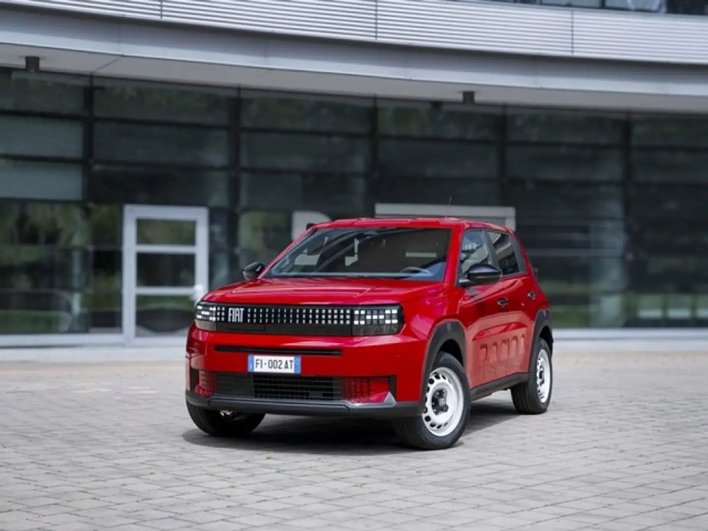 Fiat Grande Panda 44Kwh Red Rosso - 1