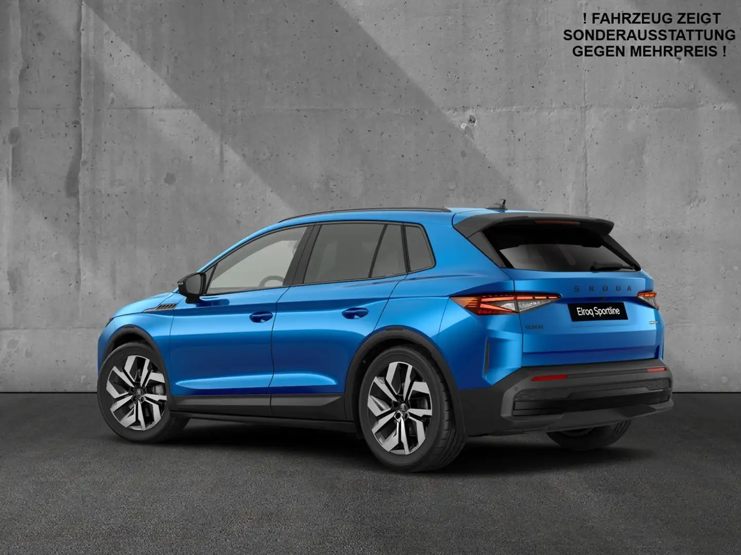 Skoda Elroq 60 SPORTLINE *M-LED*CARPLAY*SITZH.*NAVI* Klima Синій - 2