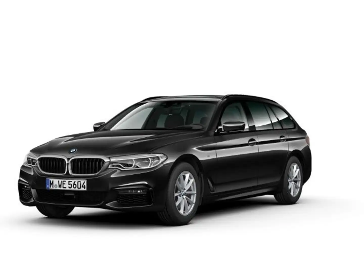 BMW 520 i Touring M Sportpaket Innovationsp. EDC HIFI Zwart - 1