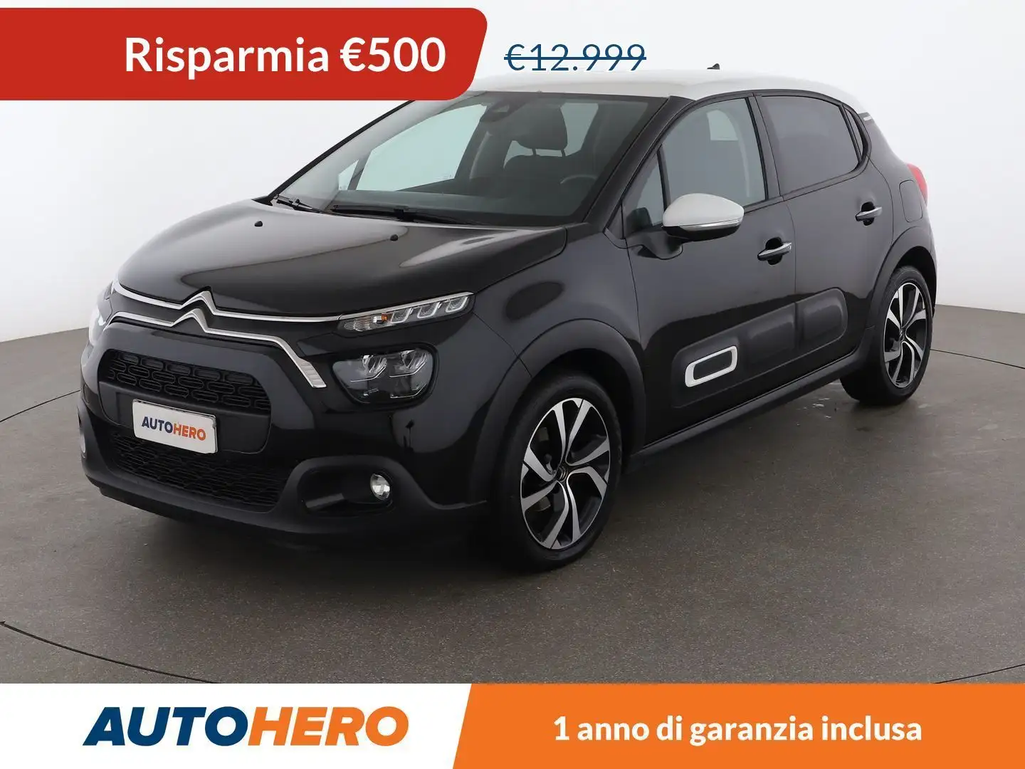 Citroen C3 1.2 PureTech Shine Pack 110 CV EAT6 Noir - 1