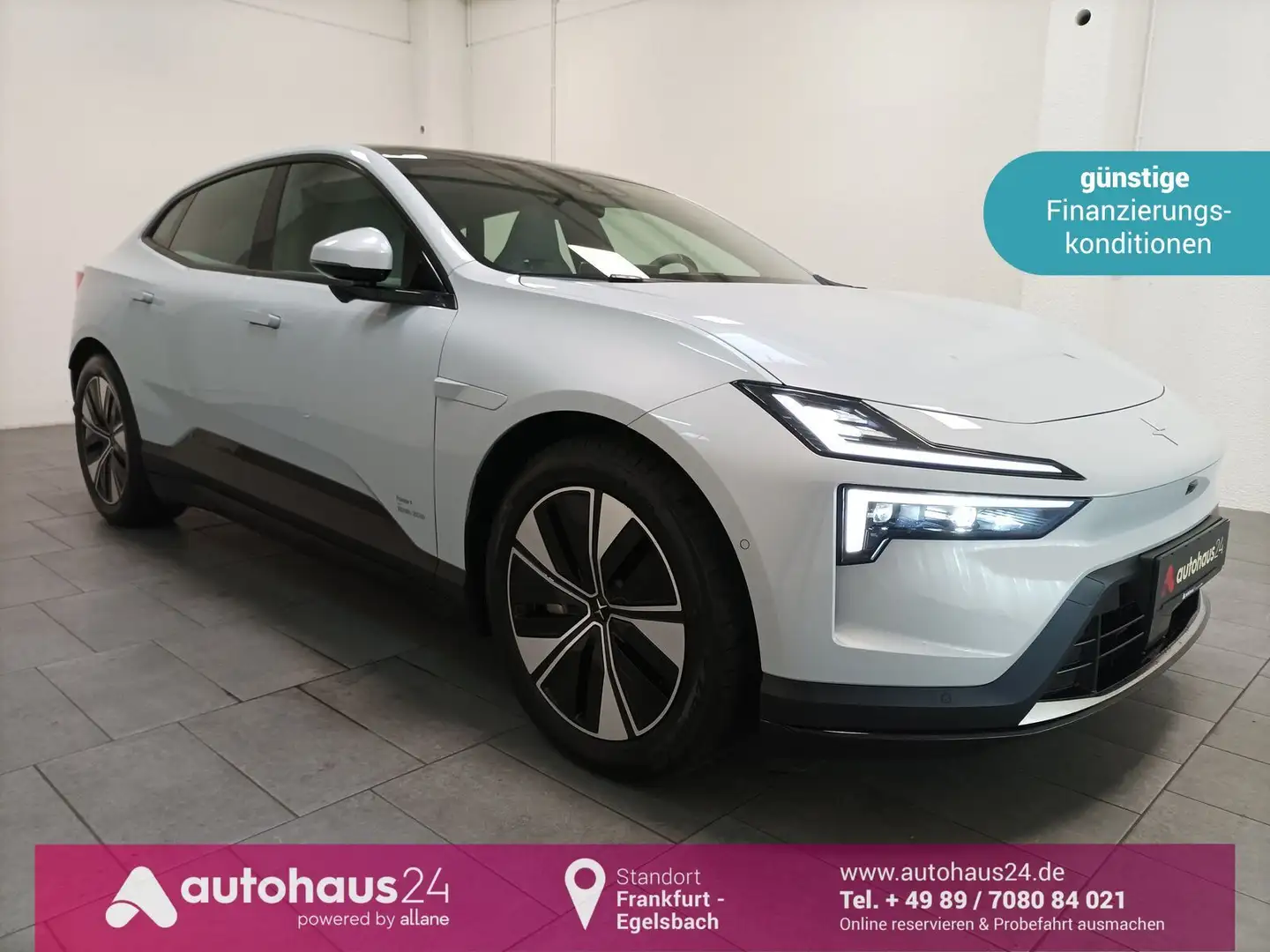 Polestar 4 Polestar4 Long Range Navi|HUD|Pano|WäPu|CAM Grau - 1