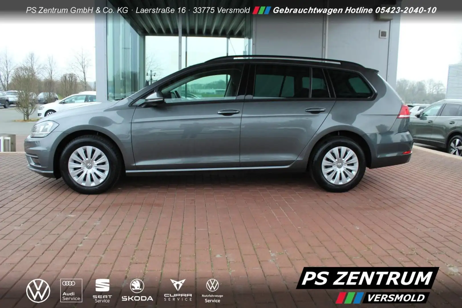 Volkswagen Golf Variant Golf VII Variant 1.0 TSI Naviapp PDC BT Bluetooth Gris - 2