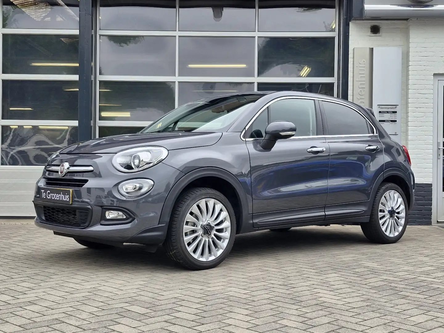 Fiat 500X Lounge 1.4 Turbo AUTOMAAT Grijs - 1