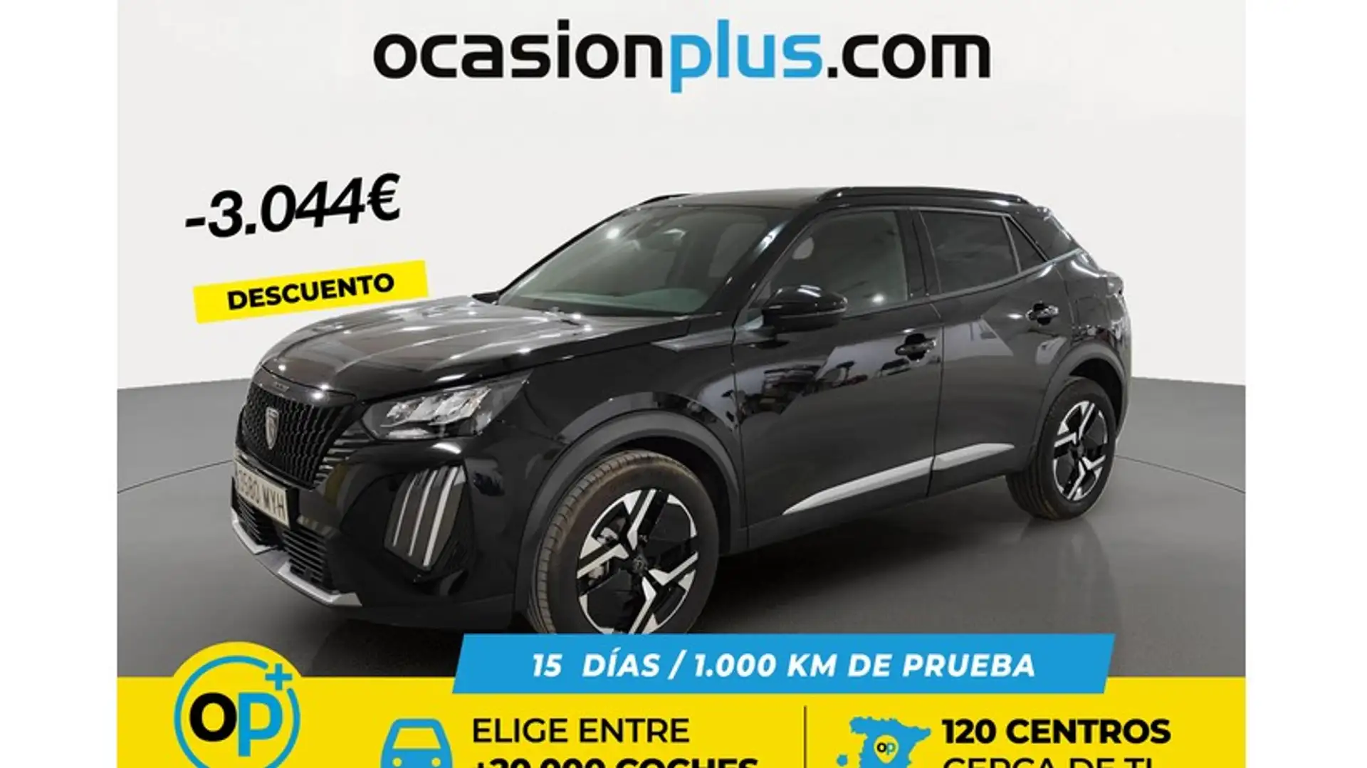 Peugeot 2008 1.2 PureTech S&S Allure 100 Schwarz - 1