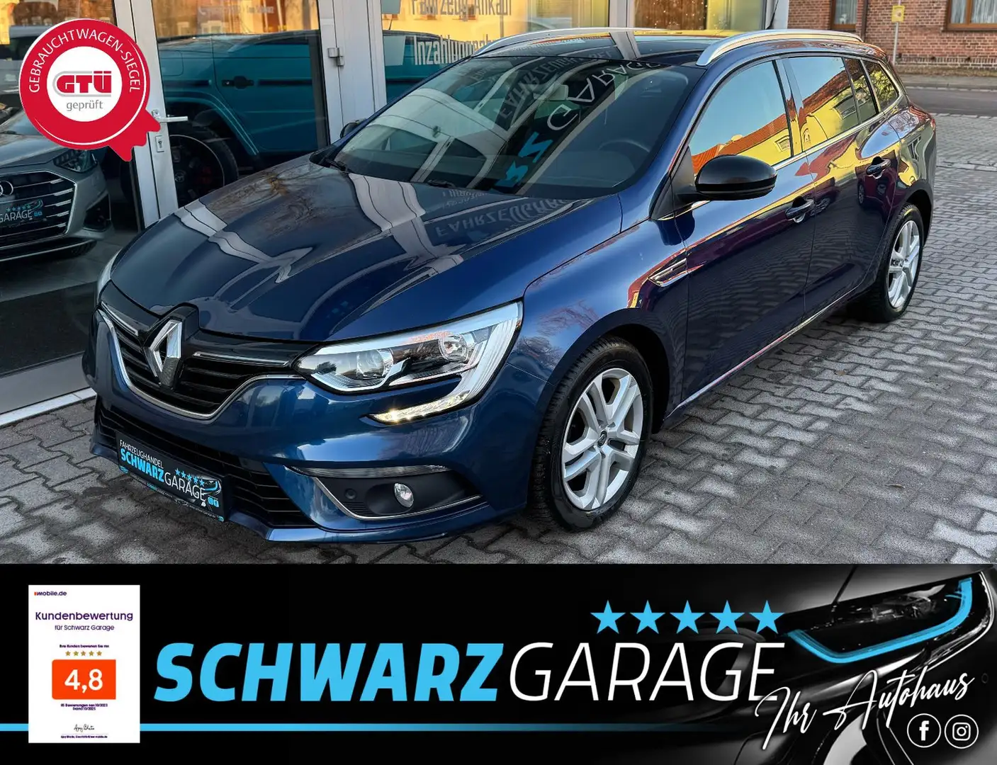 Renault Megane IV Grandtour Limited*SHZ* Blau - 1