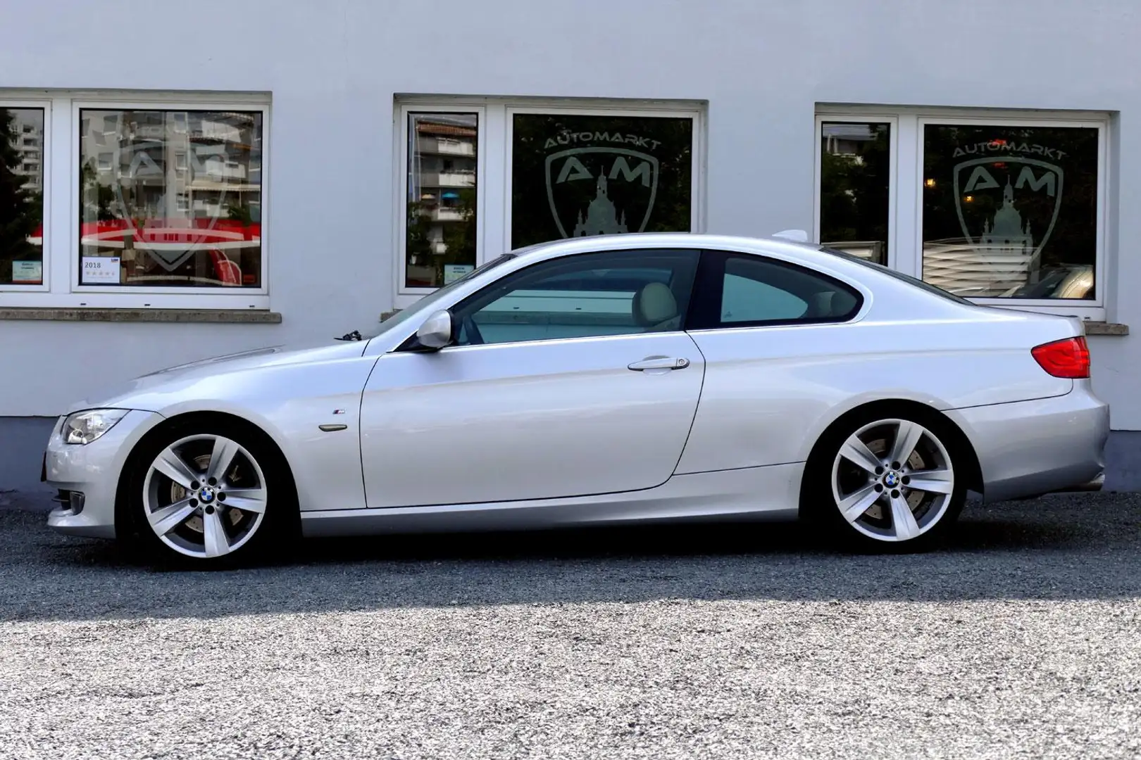 BMW 325 d Coupe Leder*Xenon*AHK*PDC*SHZ* Silber - 2