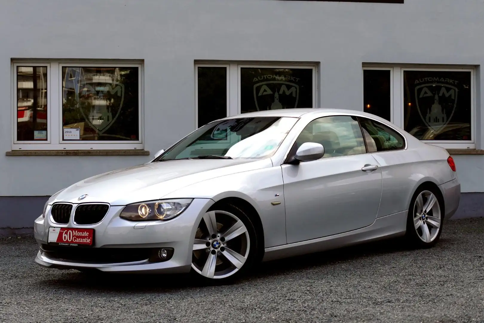 BMW 325 d Coupe Leder*Xenon*AHK*PDC*SHZ* Silber - 1