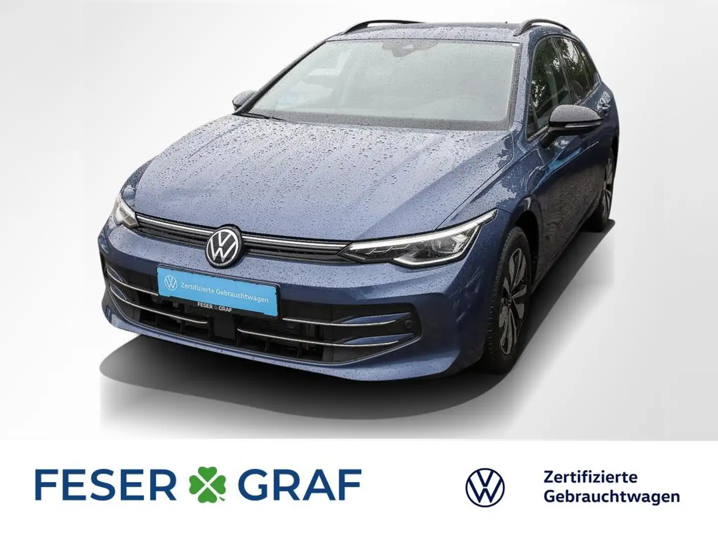 Volkswagen Golf 8 Var. 1.5 TSI Goal ACC AHK LED Navi RüKa Bleu - 1