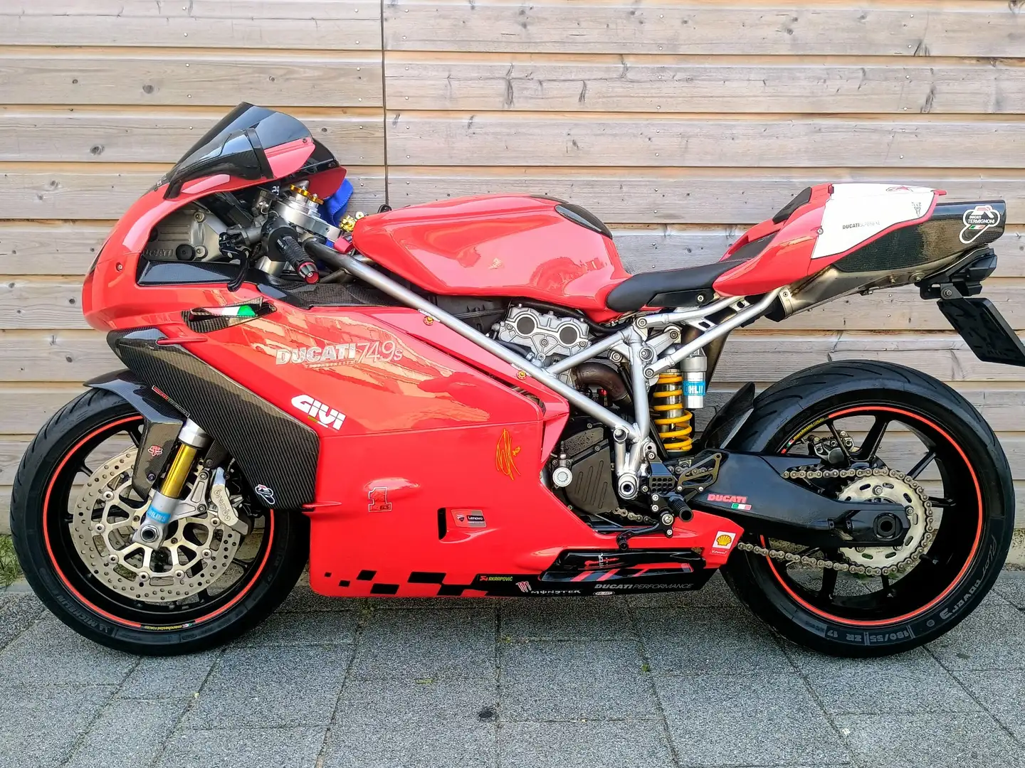 Ducati 749 S Piros - 1