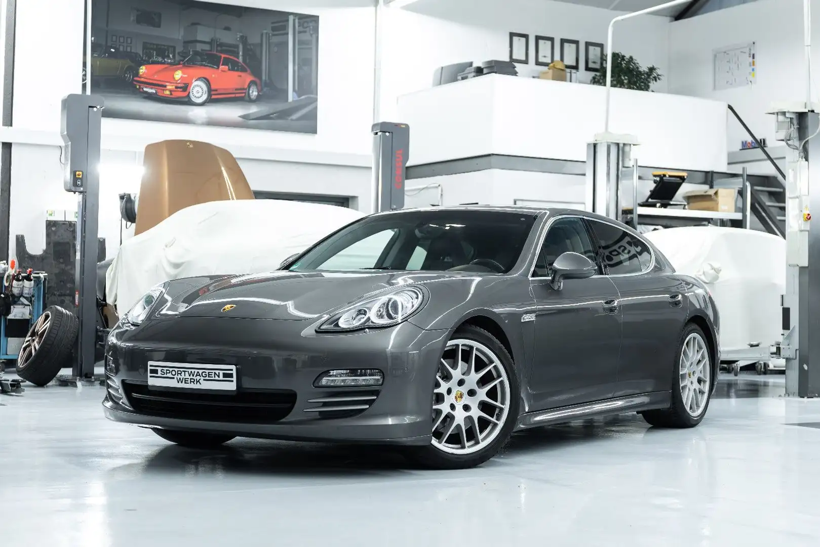 Porsche Panamera 4S I Bose I PDLS I Carbon I 2. Hd I BRD Grau - 1