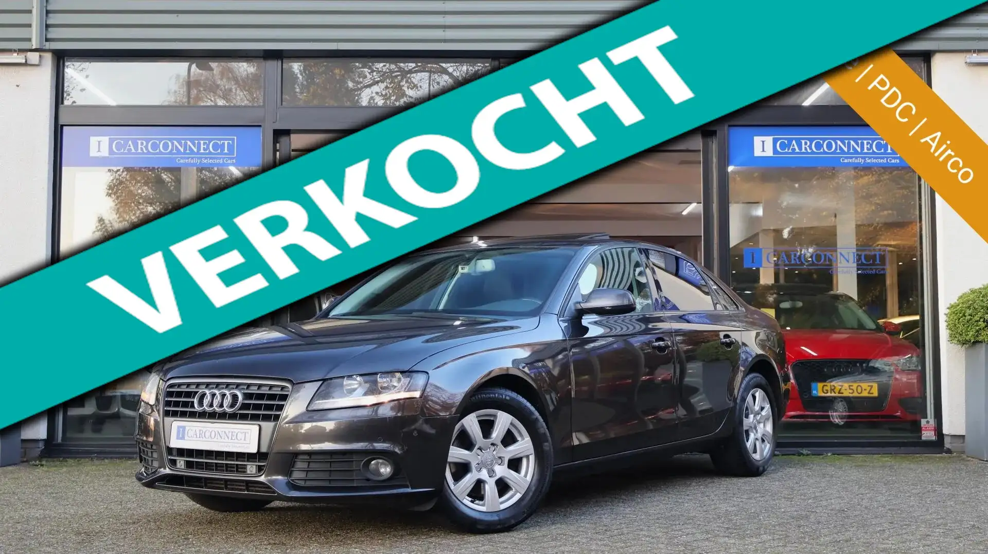 Audi A4 Limousine 2.0 TFSI Pro Line Grijs - 1