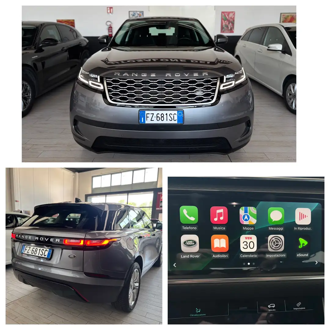 Land Rover Range Rover Velar 20d 240cv  4X4* NO OBBLIGO FINANZIAMENTO* Grigio - 1