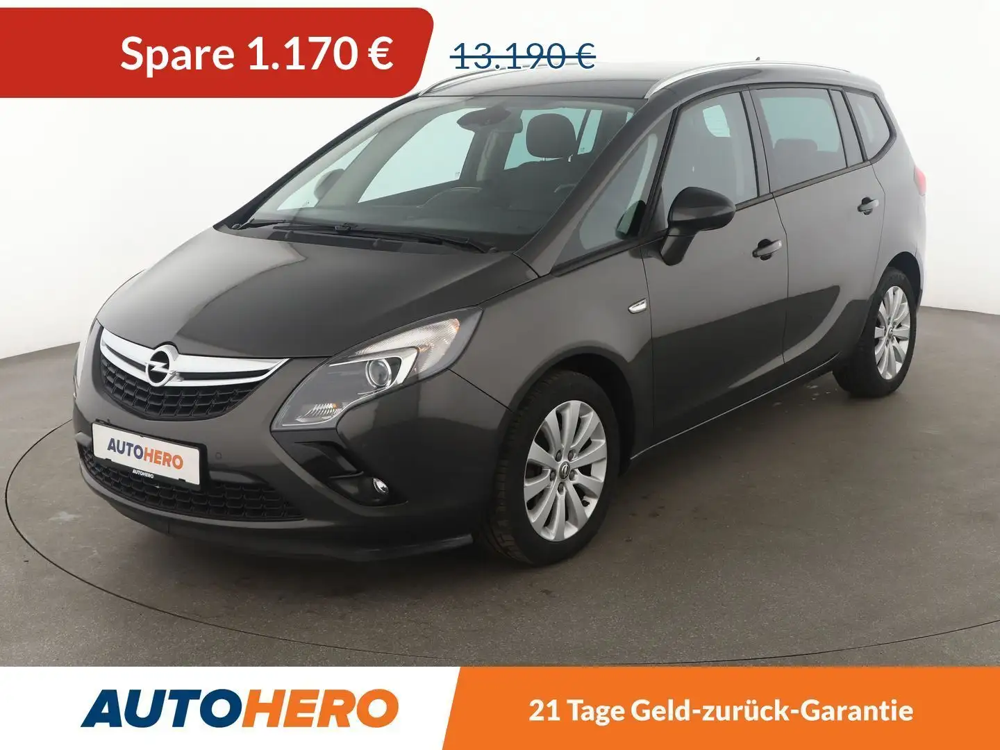 Opel Zafira Tourer 1.4 Turbo Style*NAVI*PDC*SHZ*KLIMA*TEMPO* Grau - 1