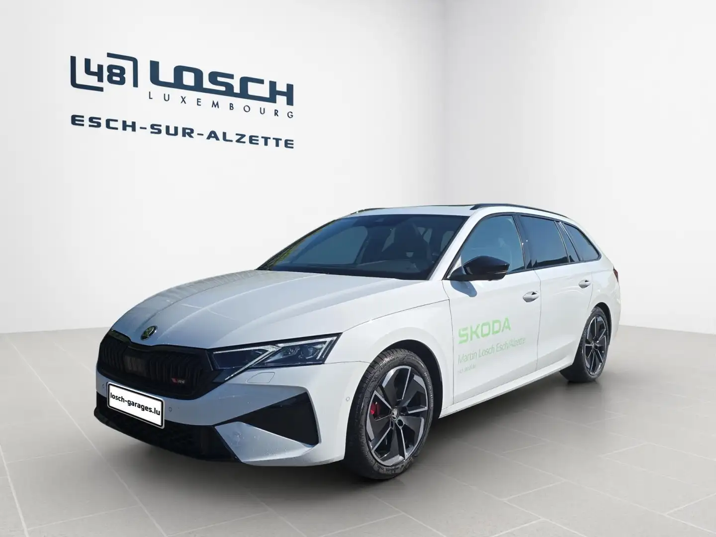Skoda Octavia RS Blanc - 1