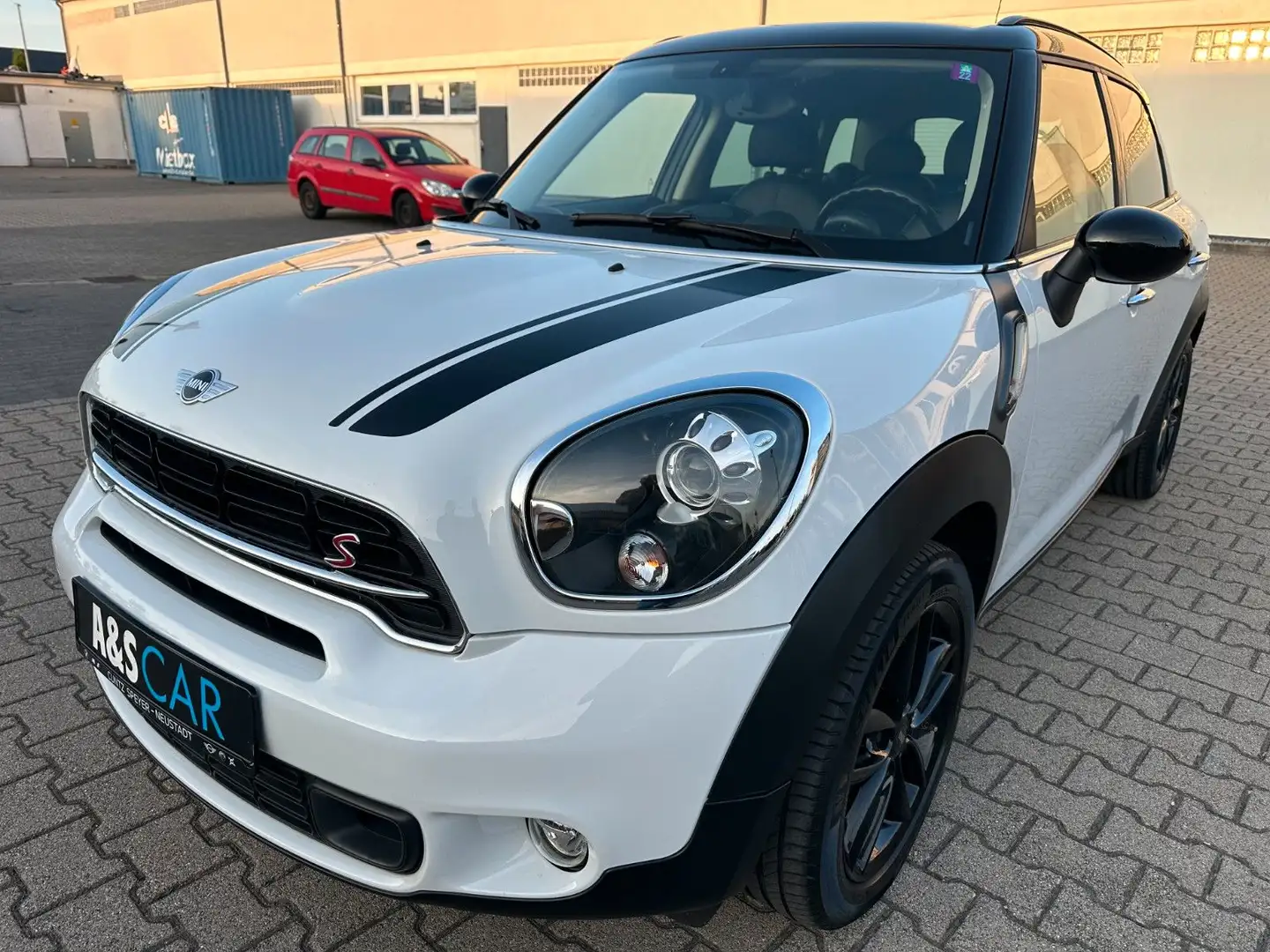 MINI Cooper S Countryman -NAVI-LEDER-XENON-PDC Blanc - 1