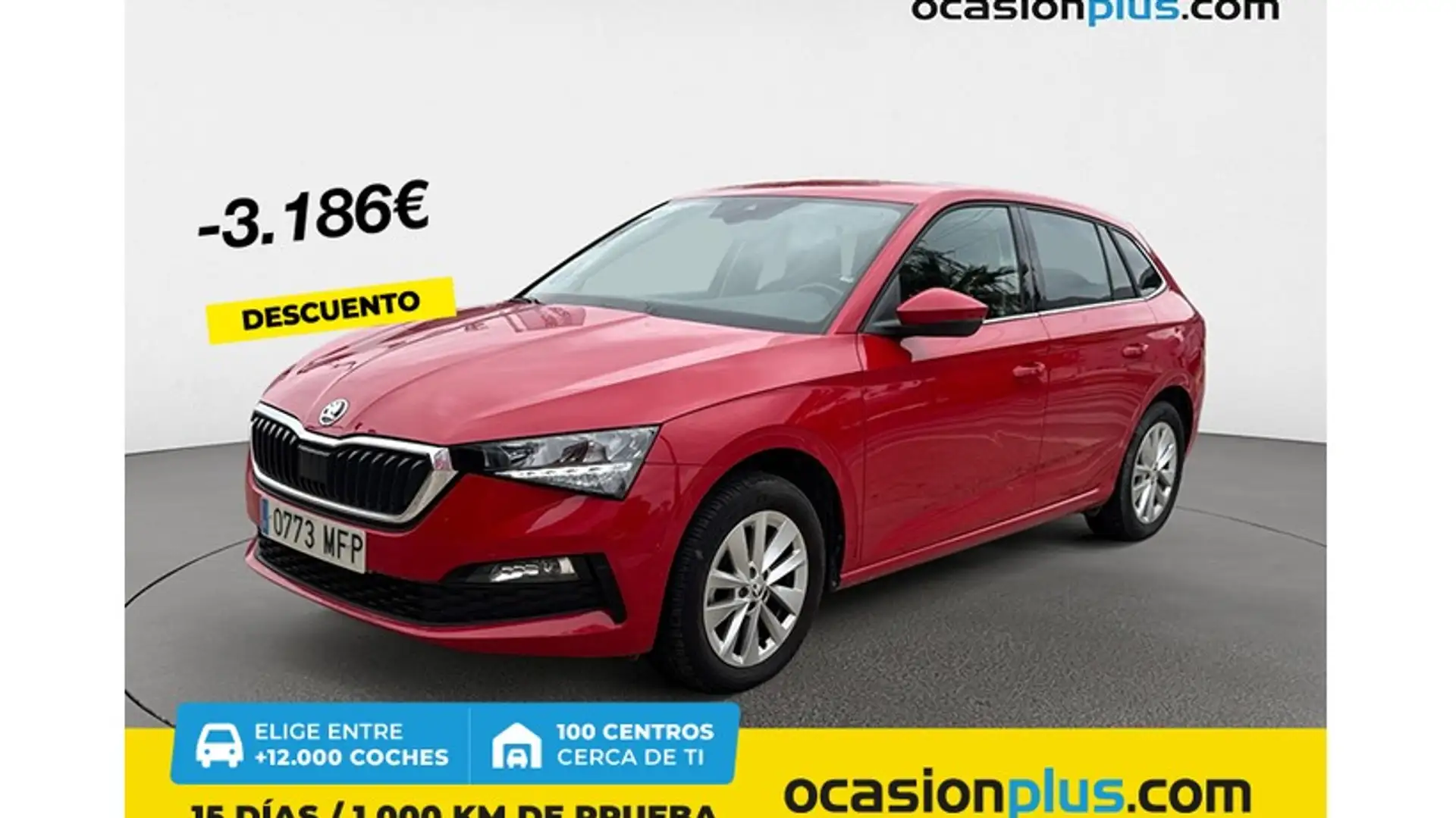 Skoda Scala 1.0 TSI Ambition 81kW Rojo - 1