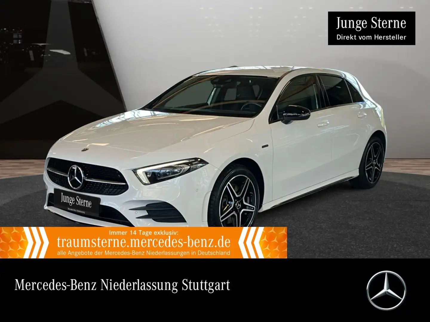 Mercedes-Benz A 250 e EDITION 2020+AMG+NIGHT+MULTIBEAM+KAMERA+8G Weiß - 1