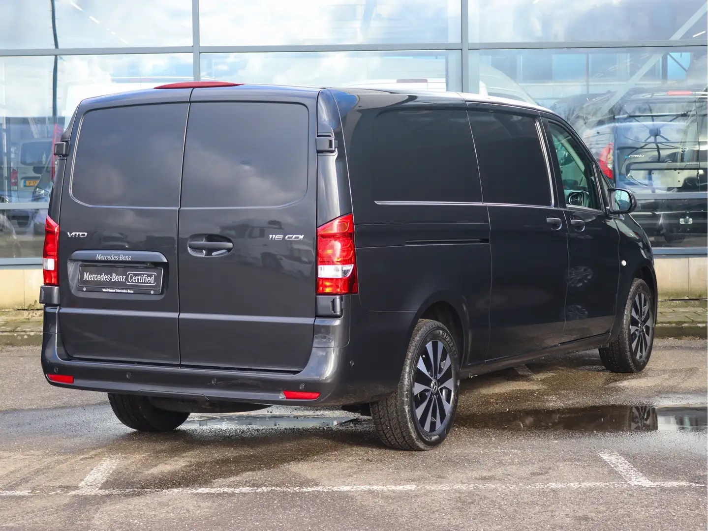Mercedes-Benz Vito 116 CDI L3 Pro | CLIMA/CAMERA/CRUISE/TREKHAAK | Ce Grijs - 2