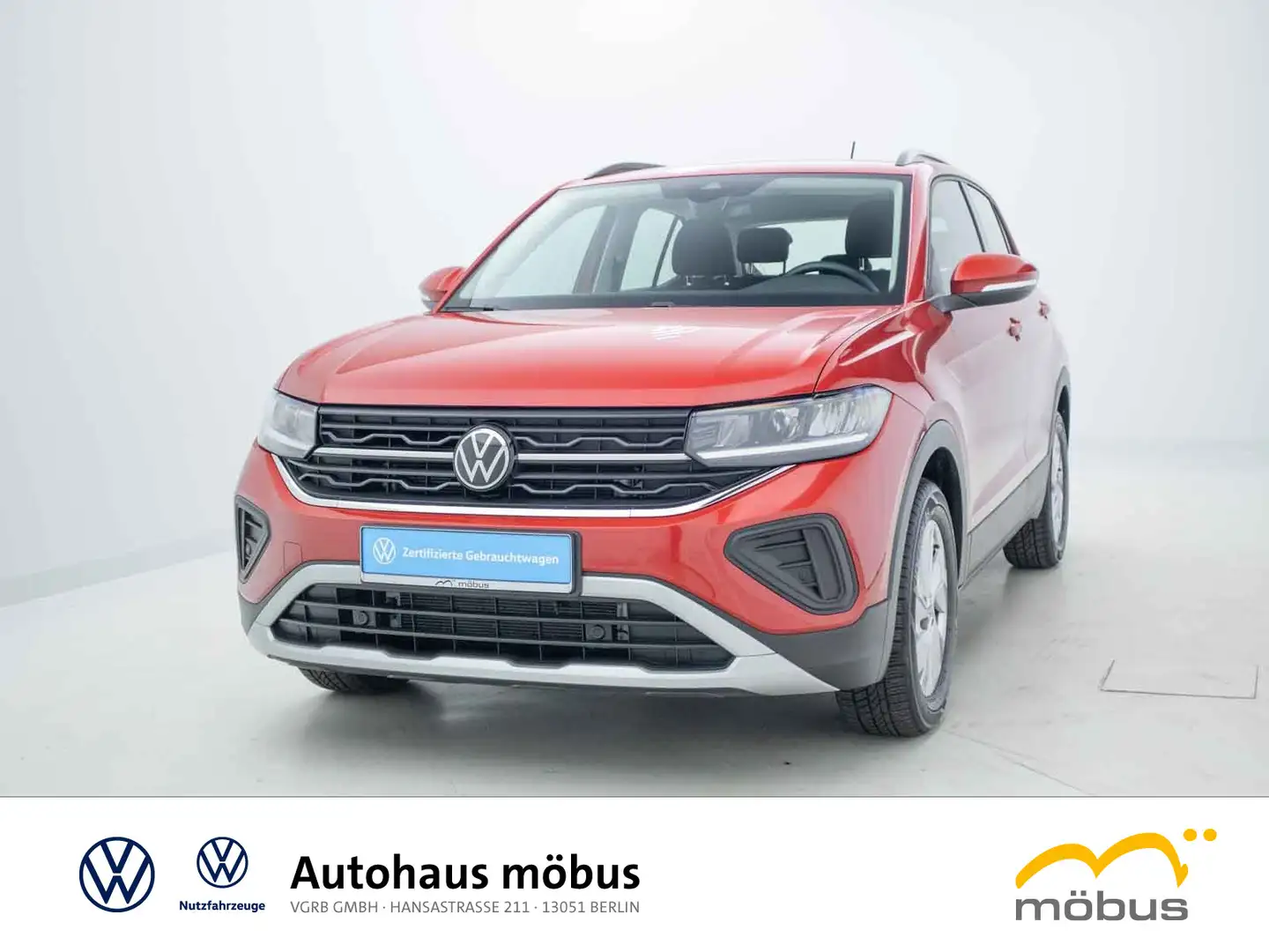Volkswagen T-Cross 1.0 TSI DSG*LIFE*ASG*APP*VC* Rot - 2