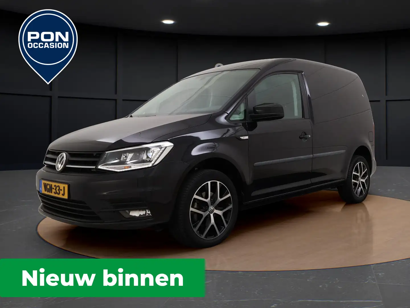 Volkswagen Caddy 2.0 TDI 102 PK L1H1 BMT Exclusive Edition | NIEUW Zwart - 1