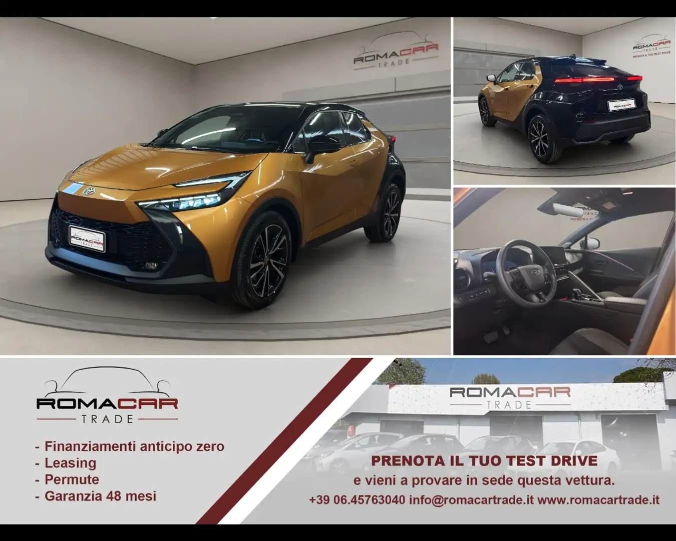 Toyota C-HR (2023-->) - C-HR 2.0 PHEV Lounge Premiere Gelb - 1