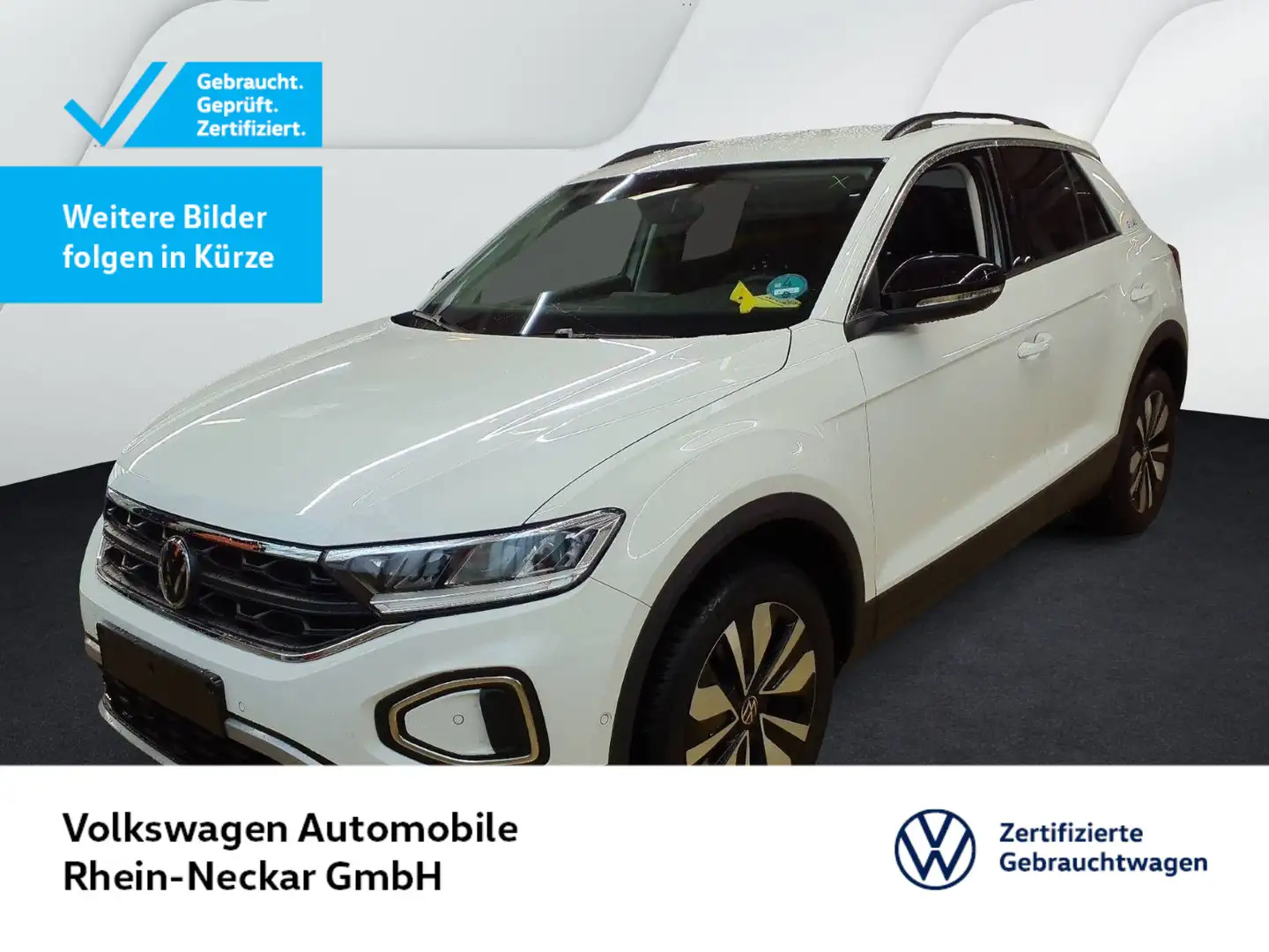 Volkswagen T-Roc 1.0 TSI GOAL Navi PDC LED uvm Weiß - 1