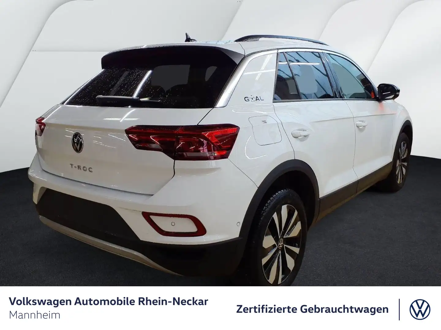 Volkswagen T-Roc 1.0 TSI GOAL Navi PDC LED uvm Weiß - 2