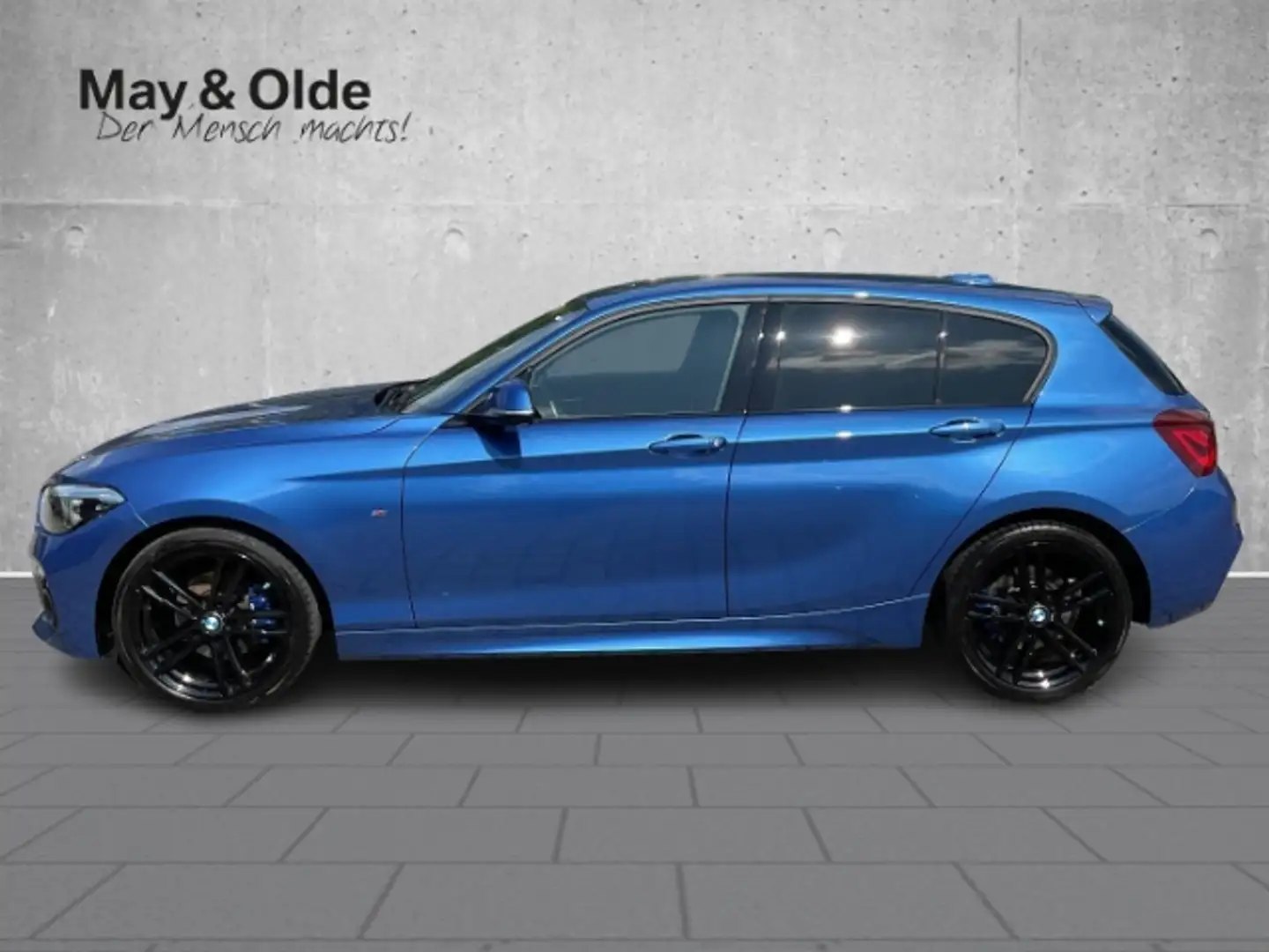 BMW 120 i Aut M Sport Shadow LED Navi SHZ PDC Klimaaut Blu/Azzurro - 2
