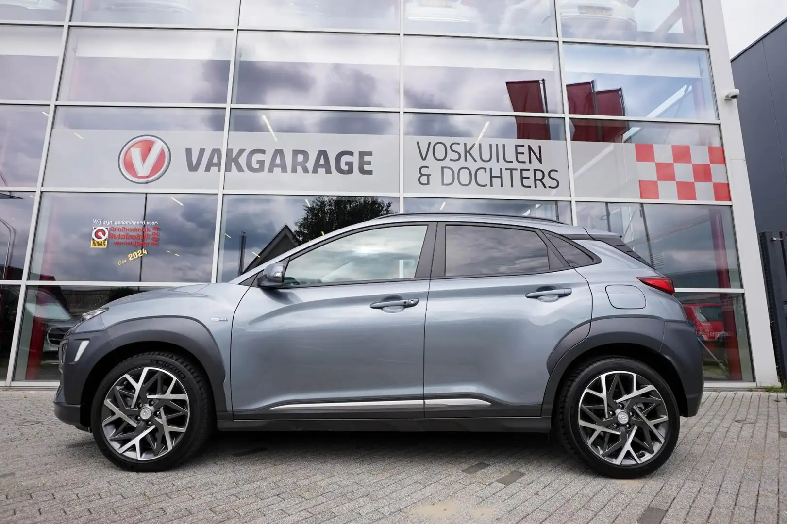 Hyundai KONA 1.6 GDI HEV Premium Exellence |Camera | Leder Grijs - 2