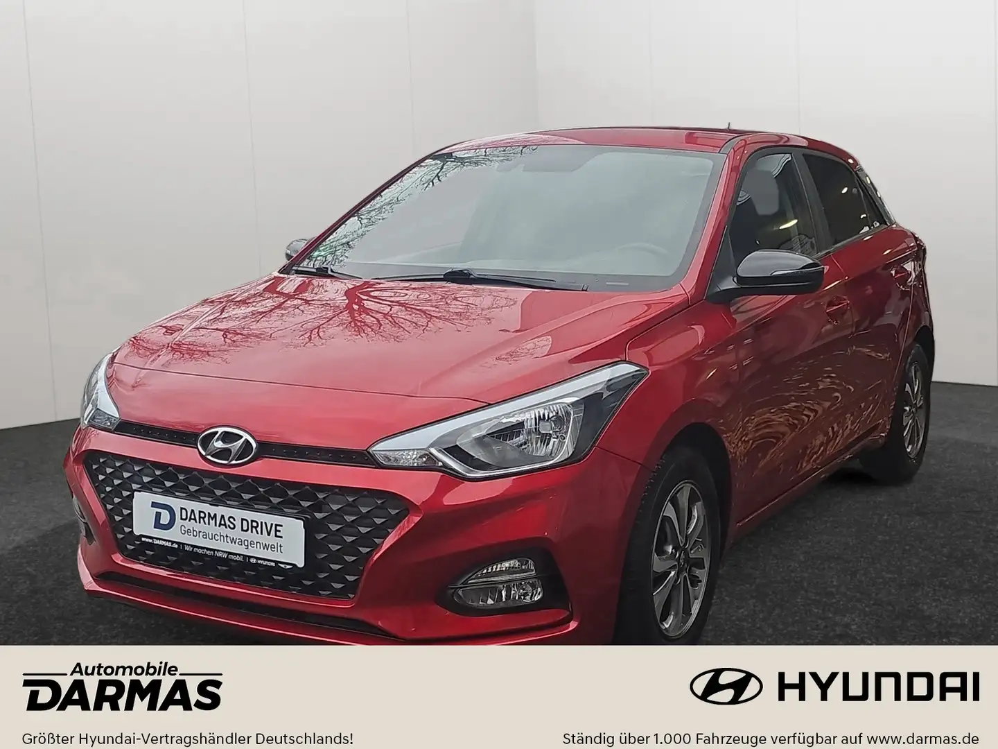 Hyundai i20 i20 Advantage Carplay Kamera Sitzheiz LHZ Allw. Rouge - 1