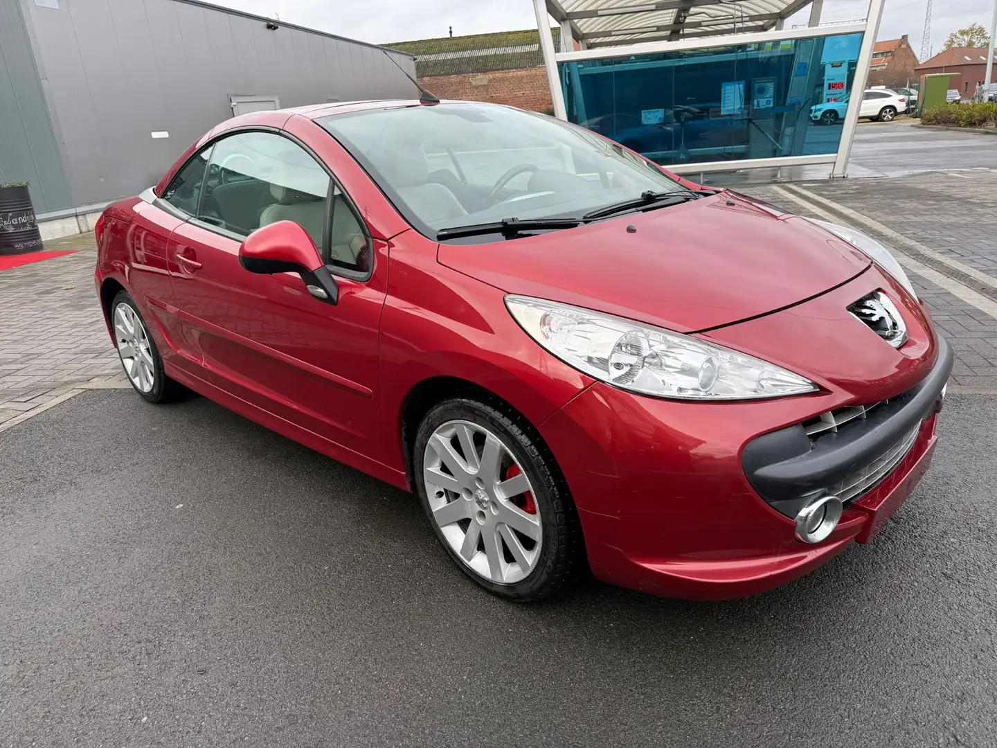 Peugeot 207 207 CC 1.6i 16v Pack GARANTIE 1 AN/JAAR Rood - 2