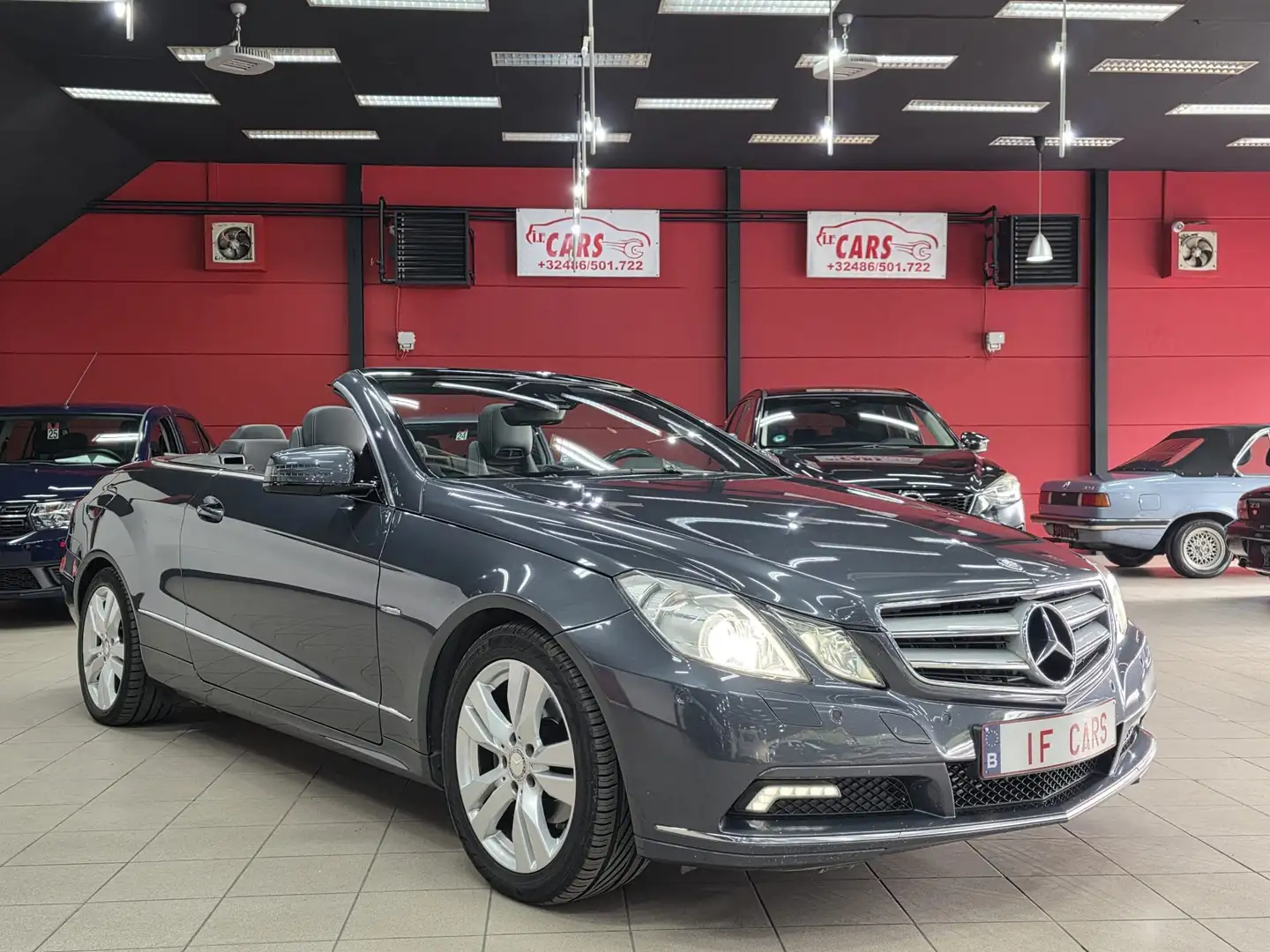 Mercedes-Benz E 250 E 250 Cabrio BlueEFFICIENCY 7G-TRONIC Avantgarde Gris - 1