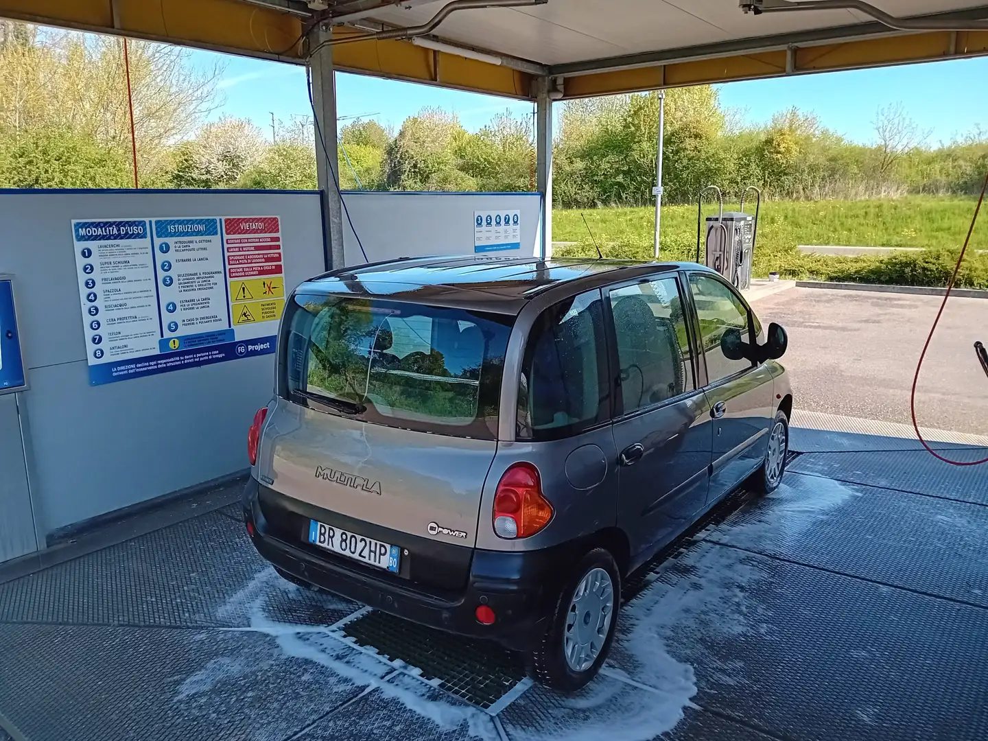 Fiat Multipla Multipla I 1998 1.6 16v SX bipower 100cv Grau - 2