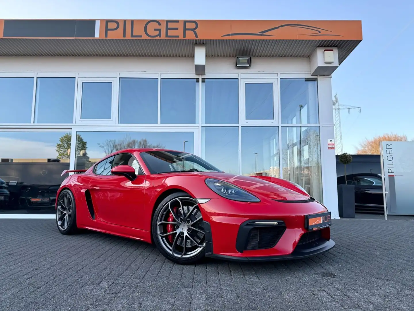Porsche Cayman 718 Cayman GT4 Clubsport*Schalter*Approved*Leder Rojo - 1