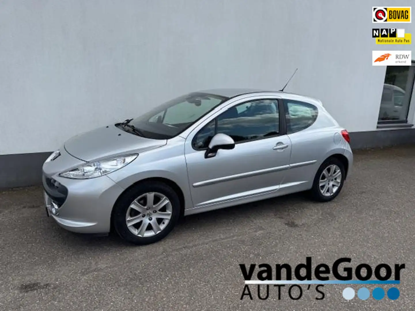 Peugeot 207 1.6-16V XS Pack, '06, airco, lm velgen, nieuwe apk Gris - 1