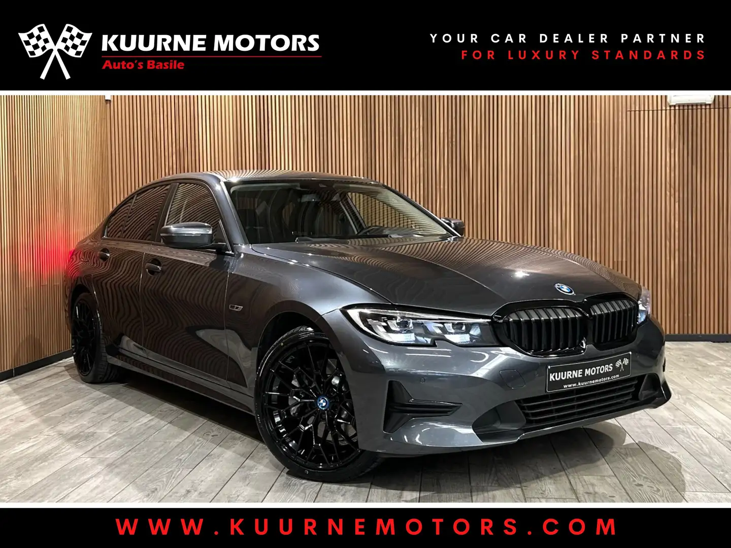 BMW 330 e Alu19"/SportZet/Led/Cam/GpsPro/Bt *1j garantie* Grijs - 1