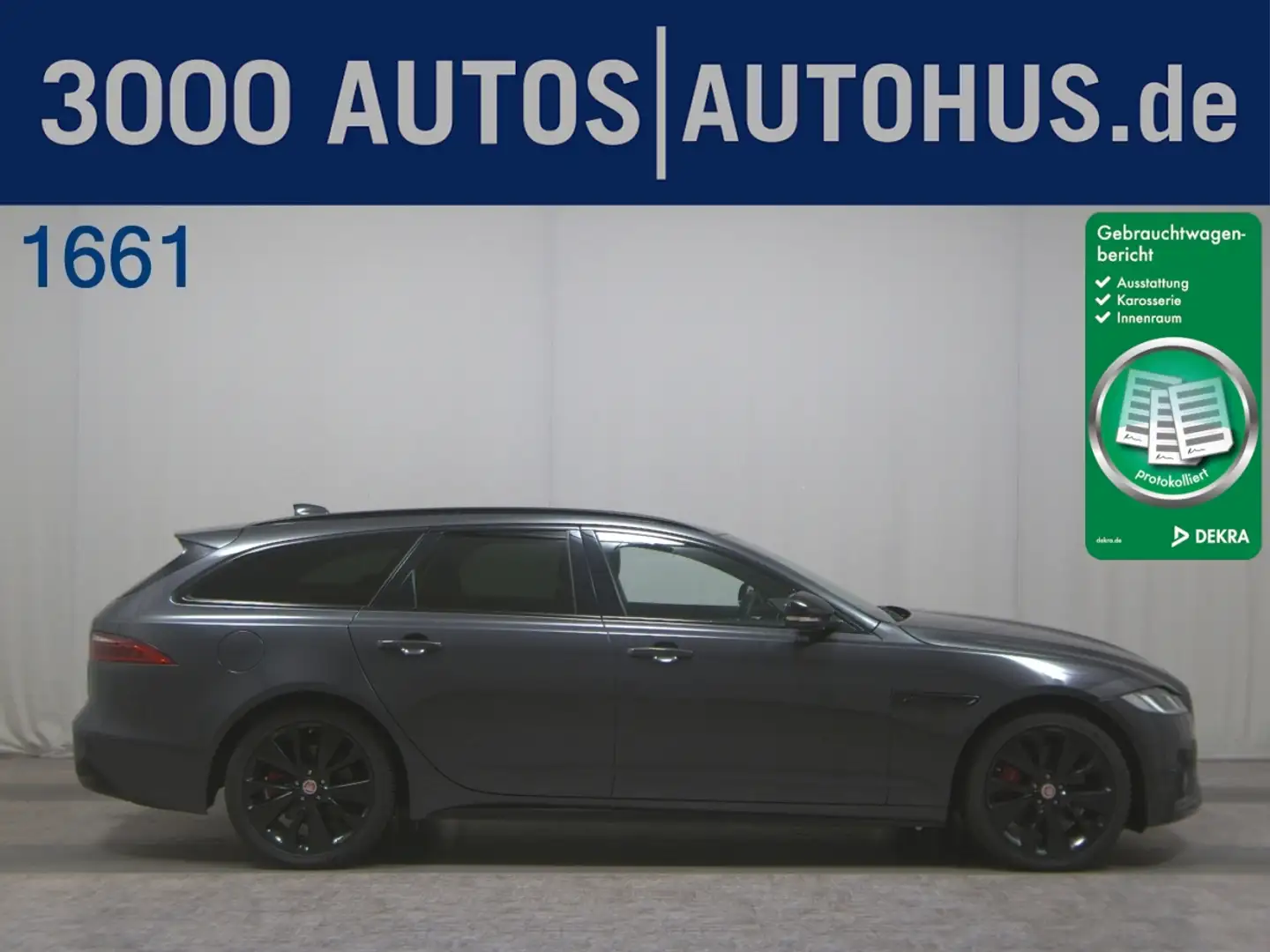 Jaguar XF Sportbrake R-Dynamic Leder Navi LED RFK Szary - 1