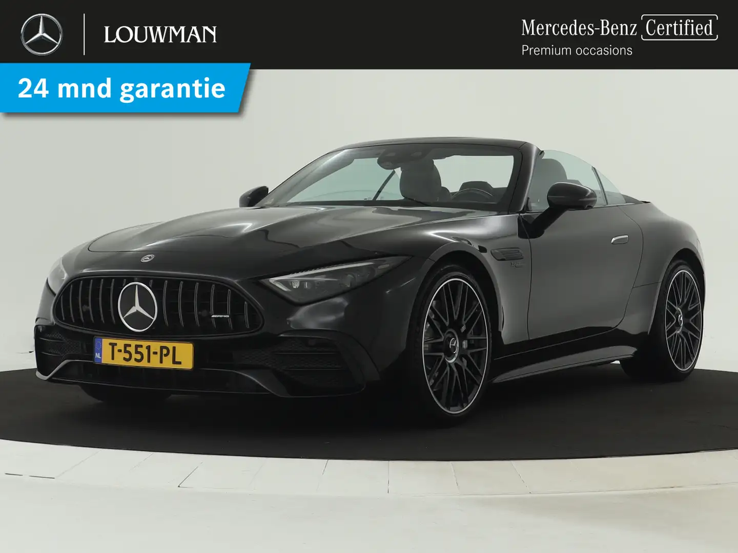 Mercedes-Benz SL 43 AMG Roadster | 381 pk | Distronic | 360°-Camera | Burm Nero - 1