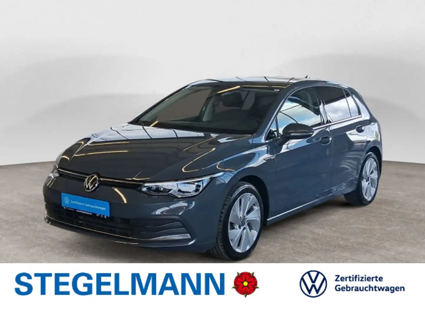 Volkswagen Golf VIII 1.5 eTSI DSG Style *LED*Kamera*Navi* Gris - 1