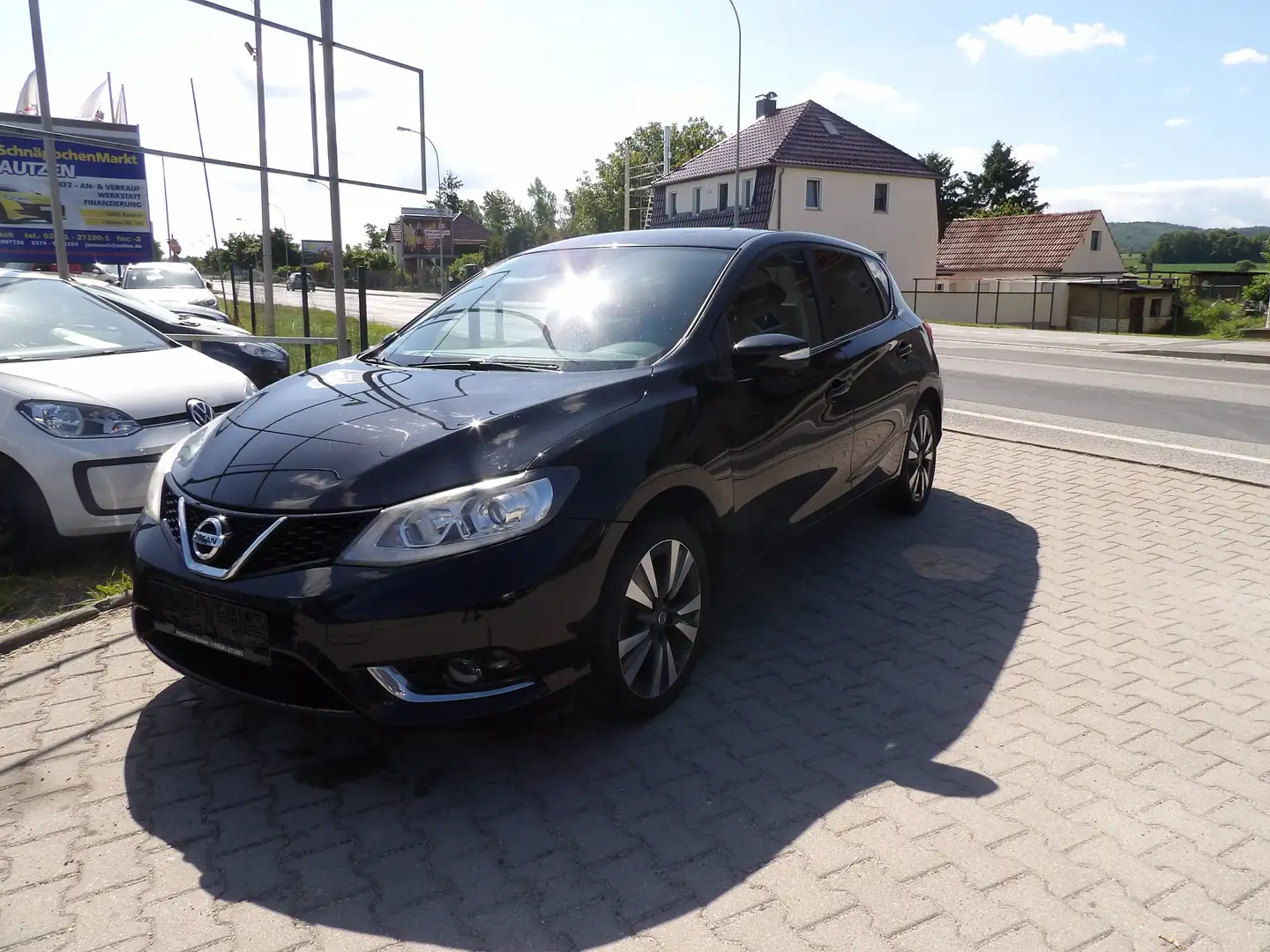 Nissan Pulsar N-Tec, Klima, AHK, HU-AU NEU Noir - 1