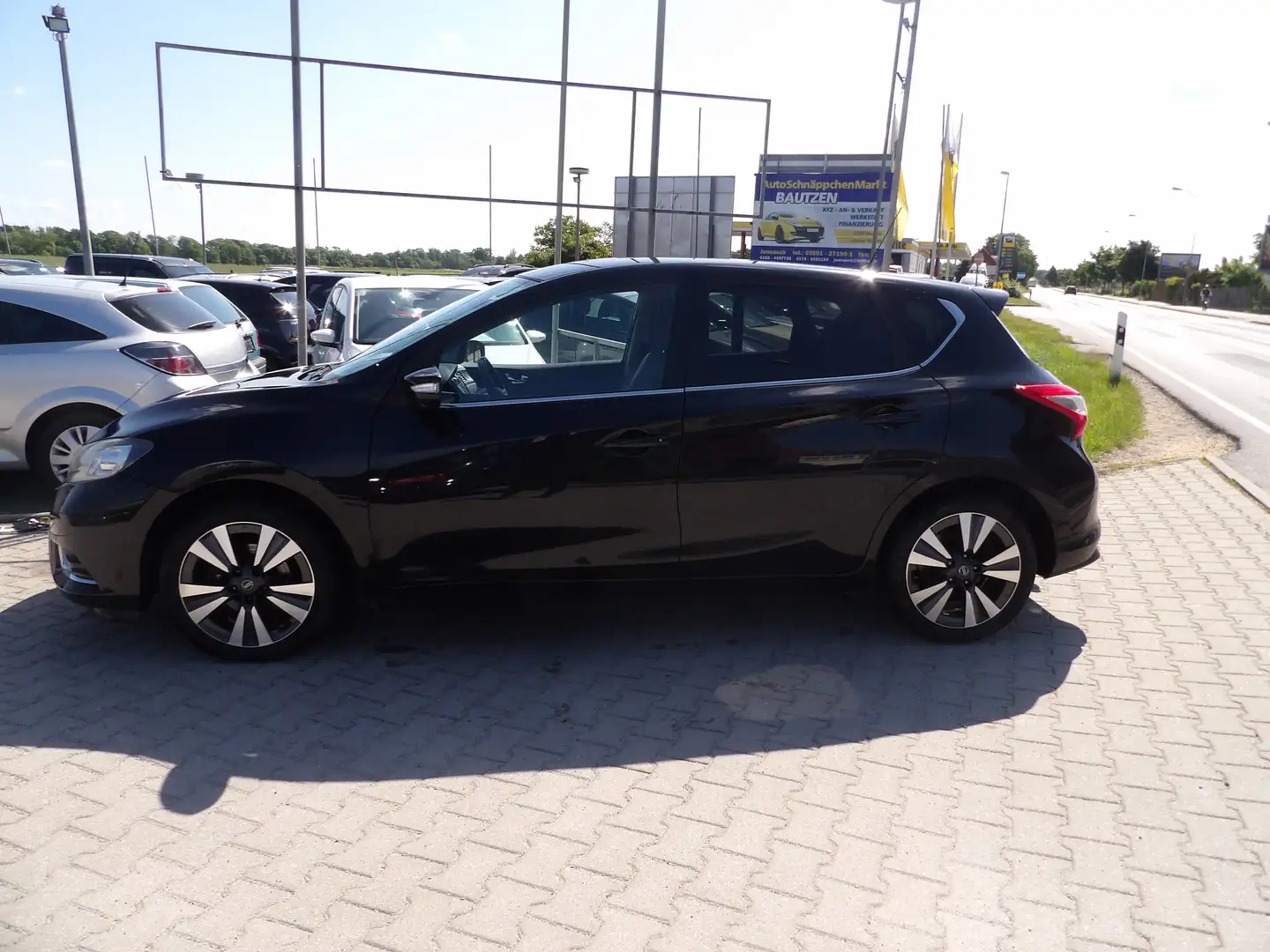 Nissan Pulsar N-Tec, Klima, AHK, HU-AU NEU Noir - 2