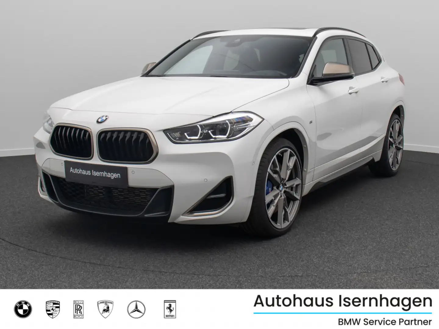 BMW X2 M Sport Kamera H K HUD DAB Komfort 20Zoll Blanc - 1