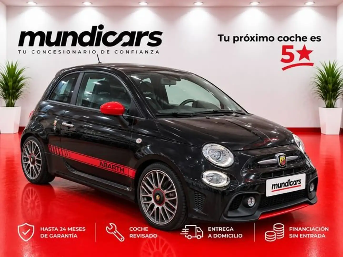 Abarth 500 1.4 16v T-Jet 595 107kW (145CV) E6 Negro - 1