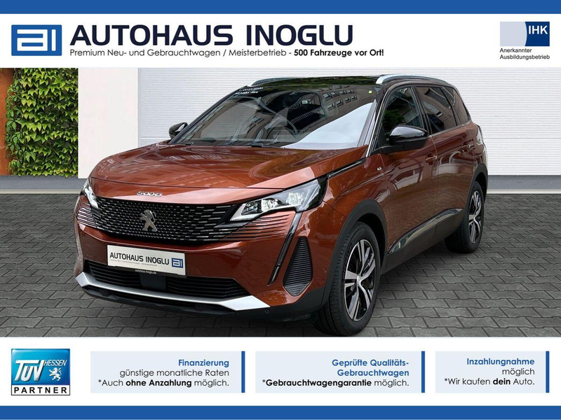 Peugeot 5008 1.2 PureTech GT EAT8 7-Si+Navi+AHK+SHZ+R-Kam+