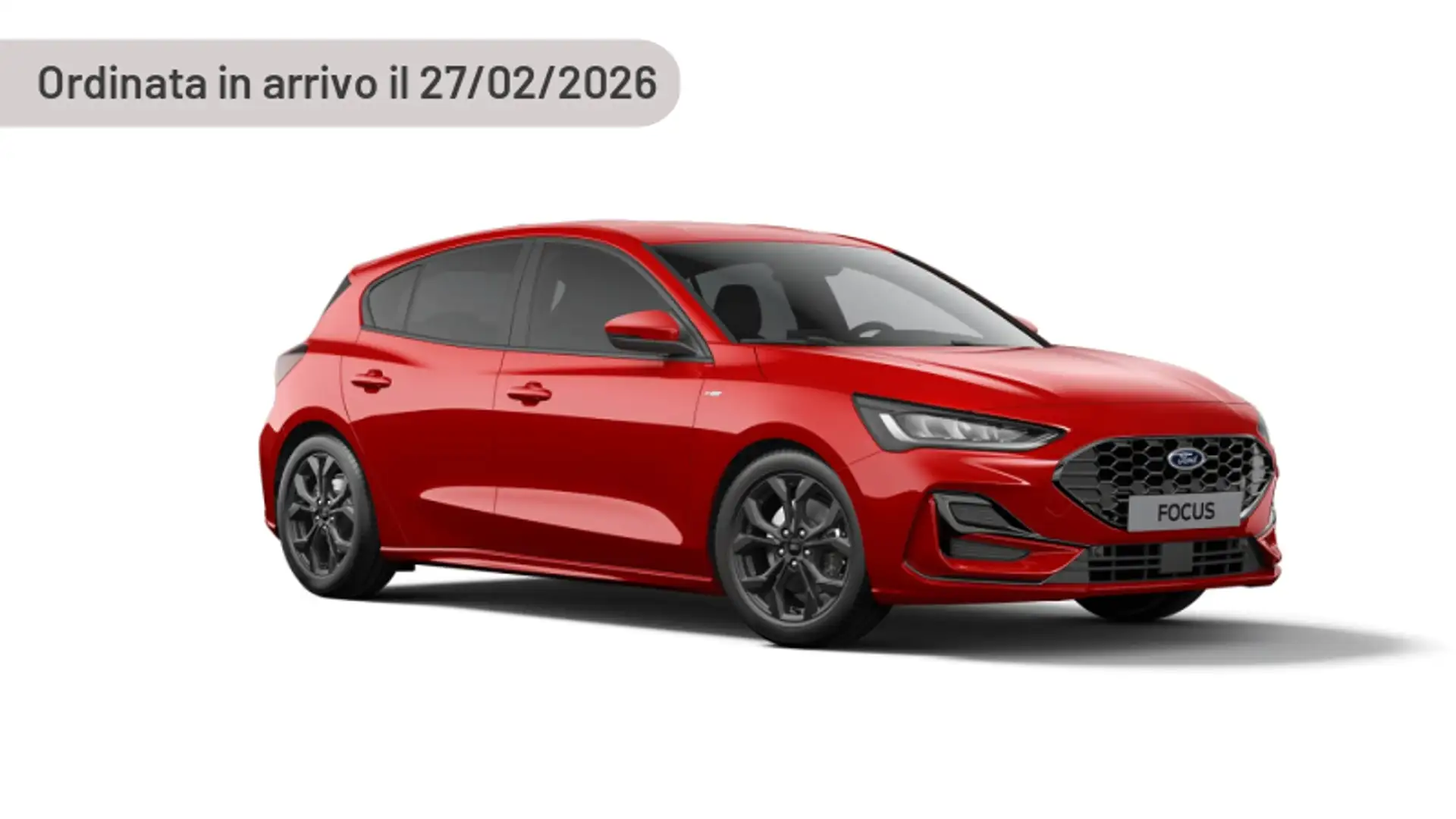 Ford Focus 1.0 EcoBoost Hybrid 125CV 5p. ST Line Argento - 2