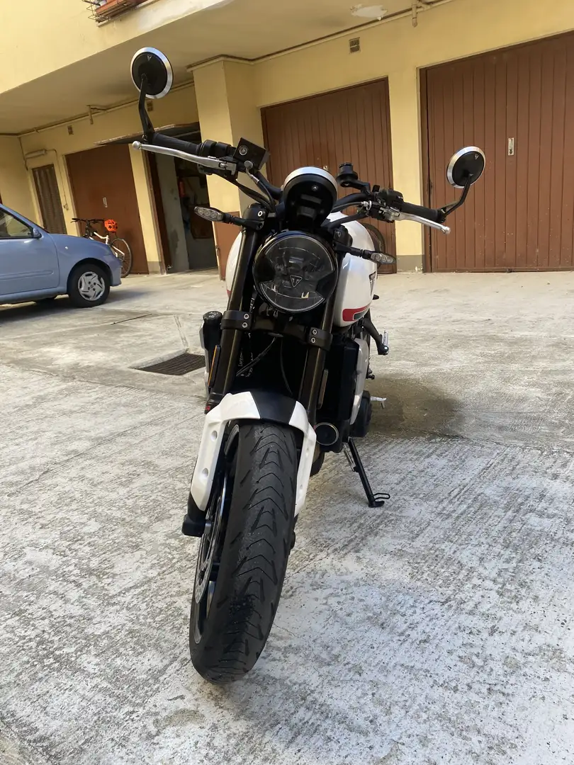 Triumph Trident 660 35kw depotenziata Bianco - 2
