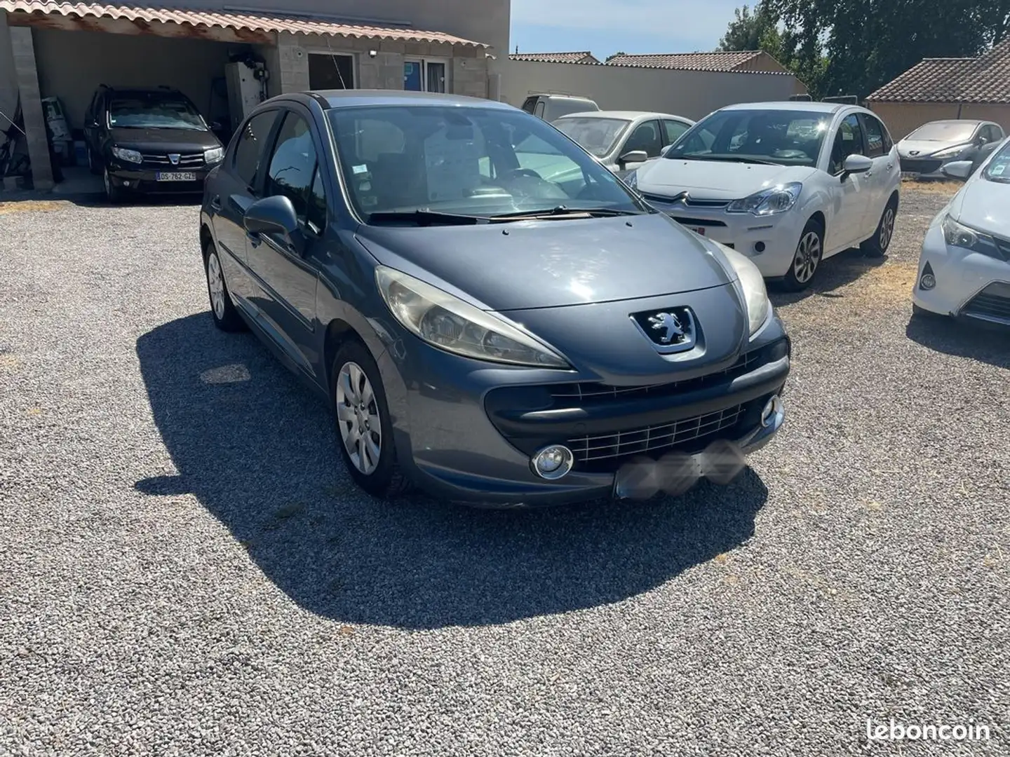 Peugeot 207 1.4 vti 95 ch navteq Gris - 2